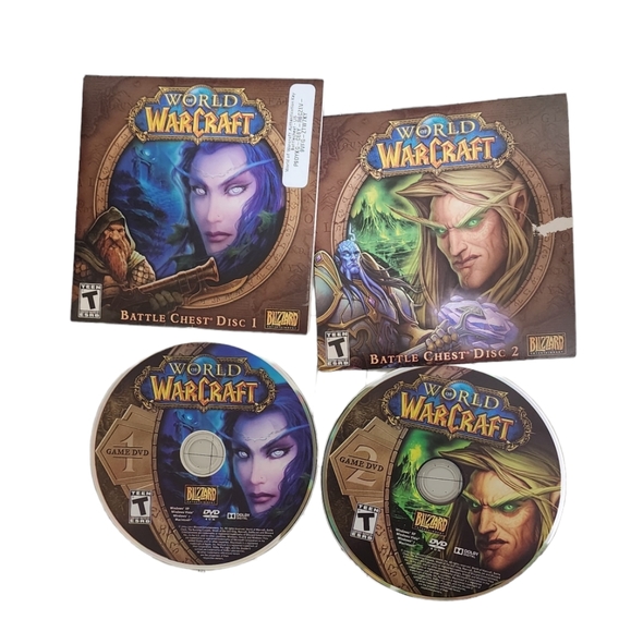 World of Warcraft battle crest disc 1 and disc 2 - Picture 6 of 7